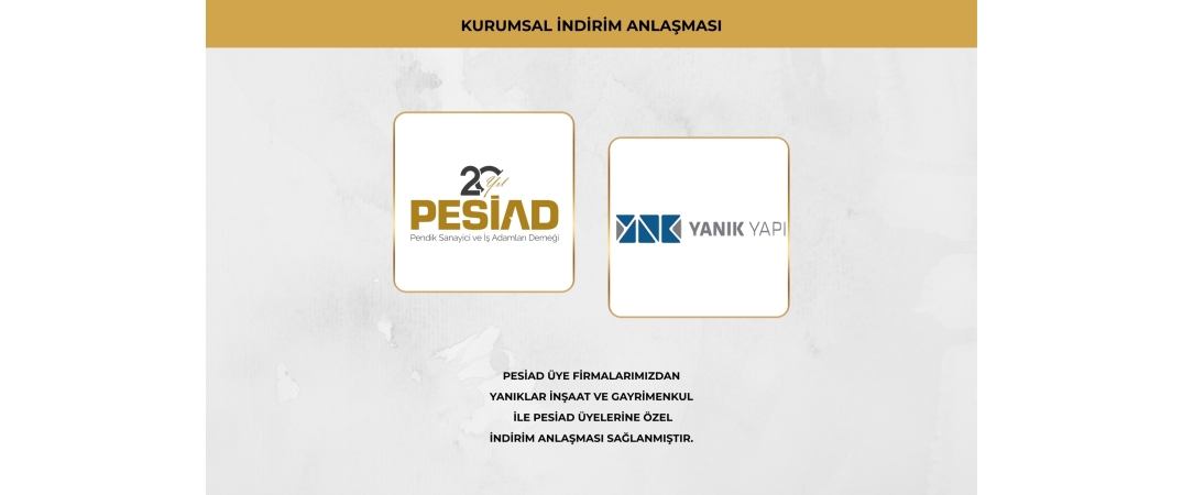 YANIKLAR İNŞAAT VE GAYRİMENKUL İLE ÜYELERİMİZE ÖZEL İŞ BİRLİĞİ ANLAŞMASI SAĞLANMIŞTIR.