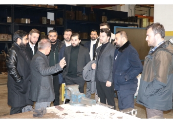  Dekor Rulo firma sahibi Sn. Ahmet ÇINAR'ı ziyaret ederek firmasını yerinde inceledik.