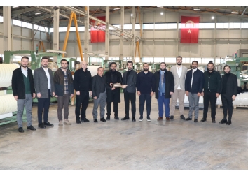  Dekor Rulo firma sahibi Sn. Ahmet ÇINAR'ı ziyaret ederek firmasını yerinde inceledik.