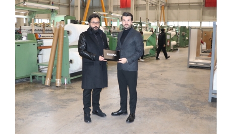  Dekor Rulo firma sahibi Sn. Ahmet ÇINAR'ı ziyaret ederek firmasını yerinde inceledik.