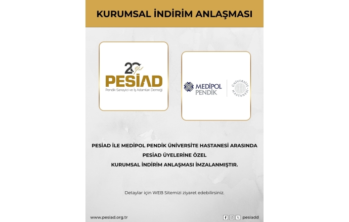 MEDİPOL PENDİK ÜNİVERSİTE HASTANESİ İLE ÜYELERİMİZE ÖZEL KURUMSAL İNDİRİM ANLAŞMASI