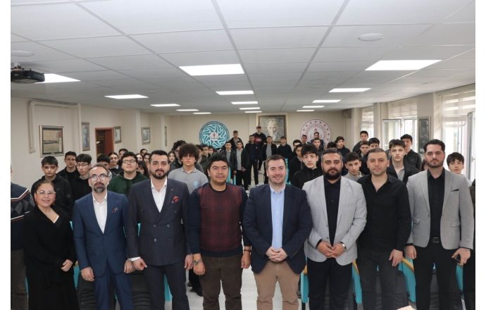 İTO Mesleki ve Teknik Anadolu Lisesi'inde öğrencilerimizle buluştuk.