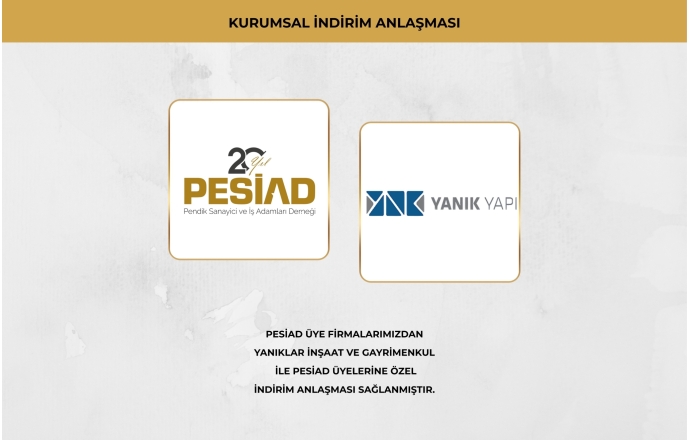 YANIKLAR İNŞAAT VE GAYRİMENKUL İLE ÜYELERİMİZE ÖZEL İŞ BİRLİĞİ ANLAŞMASI SAĞLANMIŞTIR.