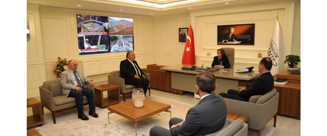 Gaziantep Büyükşehir Belediye Başkanı Fatma Şahin i Ziyaret Ettik