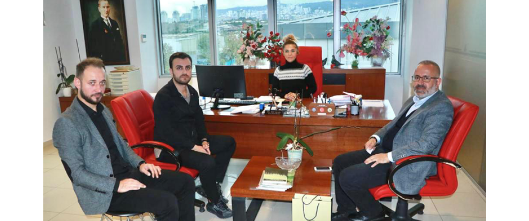 Orman Yüksek Mühendisi Sn. Hilal Şensöz’ü ziyarette bulunduk