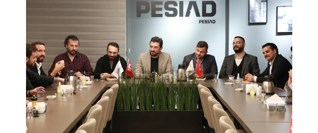 Ak Parti Pendik İlçe Gençlik Kolları Yönetimi, Genç PESİAD Yönetim Kurulumuzu ziyaret ettiler