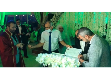 Genç PESİAD Yönetim Kurulu Üyemiz Cüneyt Şallı nın Düğününe Katılım Sağladık