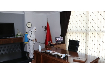 Dernek Binamızı Dezenfekte Ettik