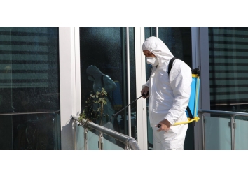 Dernek Binamızı Dezenfekte Ettik