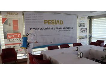 Dernek Binamızı Dezenfekte Ettik