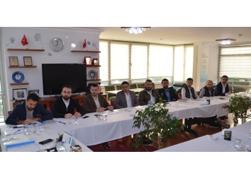 Haftalık Olağan Yönetim Kurulu Toplantımızı PESİAD Yönetim Kurulu İle Ortak Yaptık