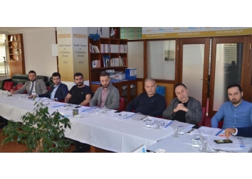 Haftalık Olağan Yönetim Kurulu Toplantımızı PESİAD Yönetim Kurulu İle Ortak Yaptık