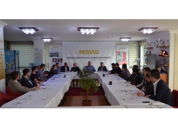 Haftalık Olağan Yönetim Kurulu Toplantımızı PESİAD Yönetim Kurulu İle Ortak Yaptık