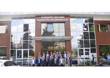 Gaziantep Organize Sanayi Bölge Müdürlüğünü Ziyaret Ettik
