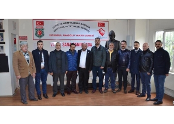 Gaziler, Şehit Dul ve Yetimler Derneği Ziyareti