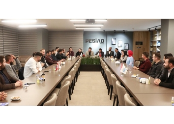 Ak Parti Pendik İlçe Gençlik Kolları Yönetimi, Genç PESİAD Yönetim Kurulumuzu ziyaret ettiler