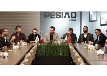 Ak Parti Pendik İlçe Gençlik Kolları Yönetimi, Genç PESİAD Yönetim Kurulumuzu ziyaret ettiler