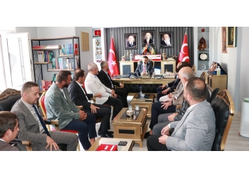 MHP Pendik İlçe Başkanlığı’na seçilen Sn. Kerim KAYA’ya hayırlı olsun ziyaretinde bulunduk.