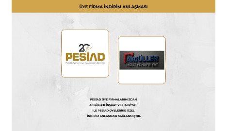 AKGÜLLER İNŞAAT VE HAFRİYAT İLE ÜYELERİMİZE ÖZEL İŞ BİRLİĞİ ANLAŞMASI