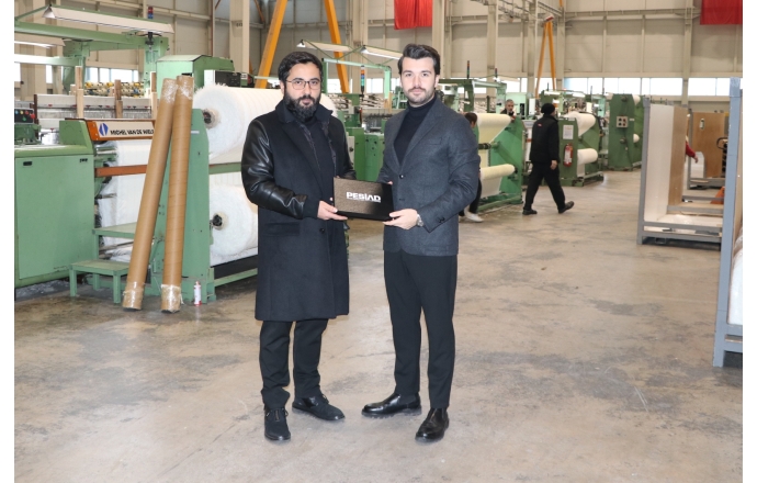  Dekor Rulo firma sahibi Sn. Ahmet ÇINAR'ı ziyaret ederek firmasını yerinde inceledik.