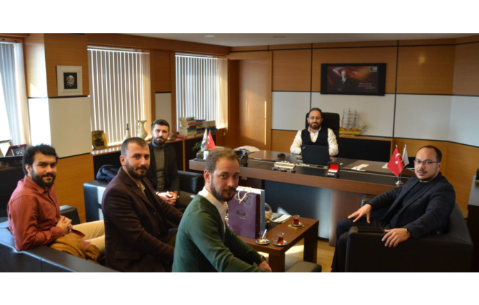 KOSGEB İmes Müdürlüğü Daire Başkanı Ertuğrul Çetinkaya yı Ziyaret Ettik