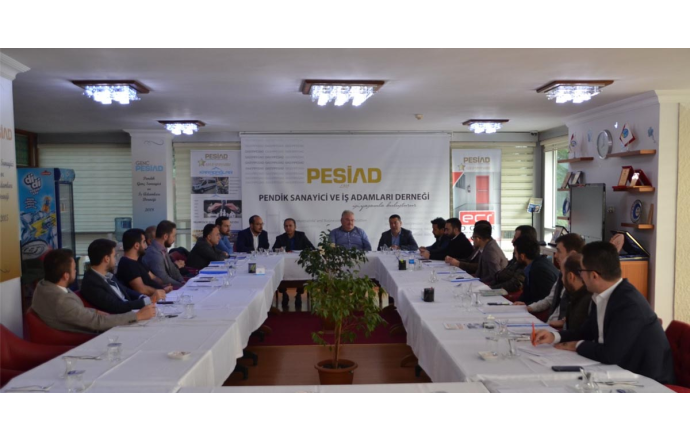 Haftalık Olağan Yönetim Kurulu Toplantımızı PESİAD Yönetim Kurulu İle Ortak Yaptık