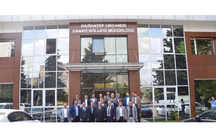 Gaziantep Organize Sanayi Bölge Müdürlüğünü Ziyaret Ettik