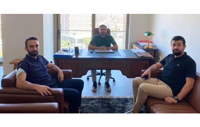 Yönetim Kurulu Üyemiz Yunus Emre Özbek’i Ofisinde Ziyaret Ettik