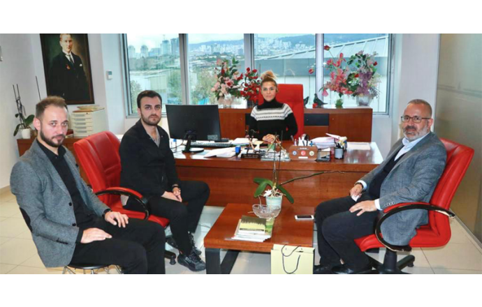 Orman Yüksek Mühendisi Sn. Hilal Şensöz’ü ziyarette bulunduk