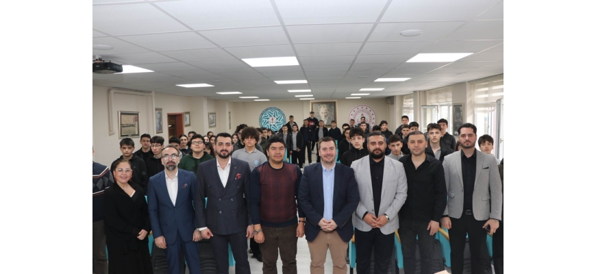 İTO Mesleki ve Teknik Anadolu Lisesi'nde öğrencilerimizle buluştuk.