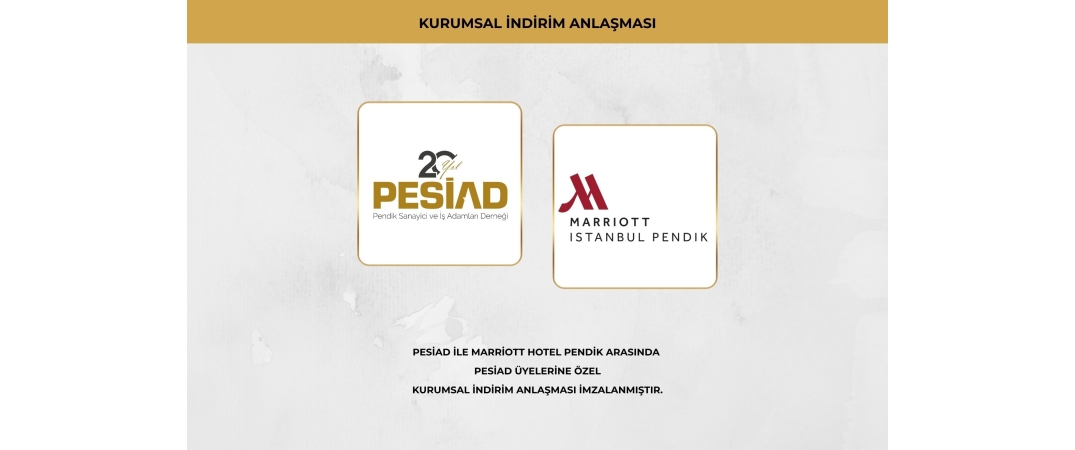 İSTANBUL MARRİOTT HOTEL PENDİK İLE ÜYELERİMİZE ÖZEL KURUMSAL İNDİRİM ANLAŞMASI