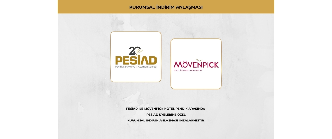 MÖVENPİCK HOTEL İSTANBUL ASİA AİRPORT İLE ÜYELERİMİZE ÖZEL KURUMSAL İNDİRİM ANLAŞMASI