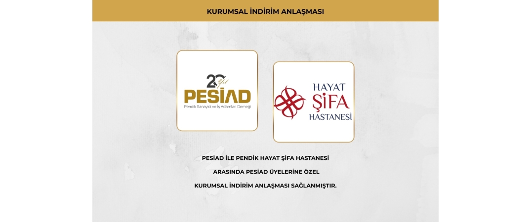 PENDİK HAYAT ŞİFA HASTANESİ İLE ÜYELERİMİZE ÖZEL KURUMSAL İNDİRİM ANLAŞMASI