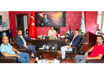 Pendik SGK Müdürü Gülay Toker e İade-i Ziyarette Bulunduk
