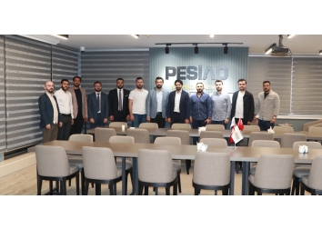 PESİAD Yönetim Kurulu Üyemiz Sn. Fatih Mehmet ÖZDEMİR’in katılımlarıyla "Tecrübe Paylaşım Toplantısı" düzenlendi.