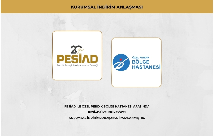 ÖZEL PENDİK BÖLGE HASTANESİ İLE ÜYELERİMİZE ÖZEL KURUMSAL İNDİRİM ANLAŞMASI