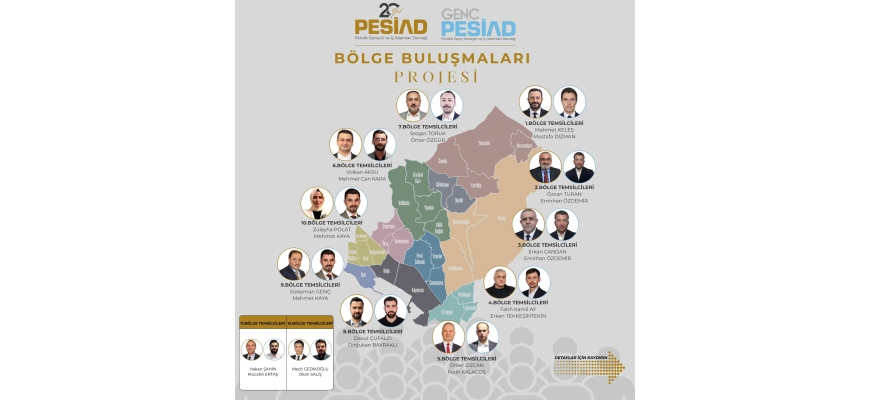 PESİAD Bölge Buluşmaları Projesi Başlıyor.